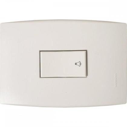 Imagem de Conjunto Soprano Ilus 4X2 Branco Com Placa(1Campainha) 5Td99040