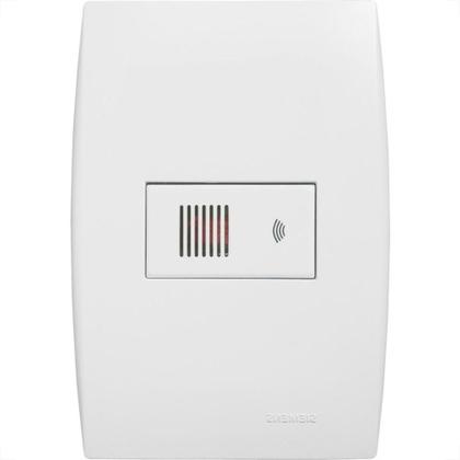 Imagem de Conjunto Soprano Ilus 4X2 Branco Com Placa(Cigarra Bivolt) 5Tg99067