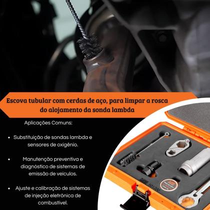 Imagem de Conjunto Soquetes Para Sensor De Oxigênio Sonda Lambda - Raven 101200