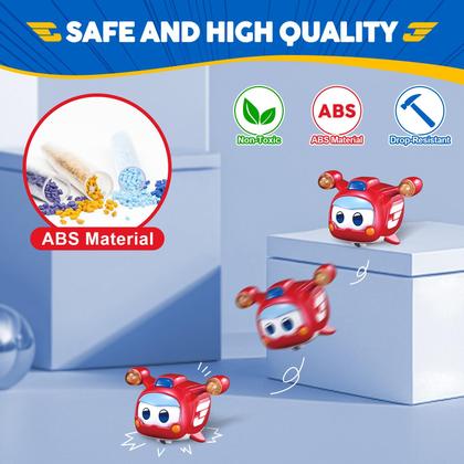 Imagem de Conjunto Super Wings Super Pet - 4 Peças com Luzes e Rostos Transformáveis