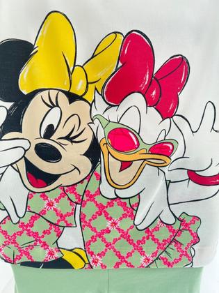 Imagem de Conjunto T-shirt e Leg Amigas Minnie e Margarida Animê