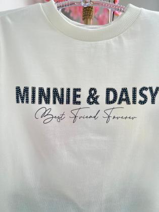 Imagem de Conjunto T-shirt e Leg Amigas Minnie e Margarida Animê