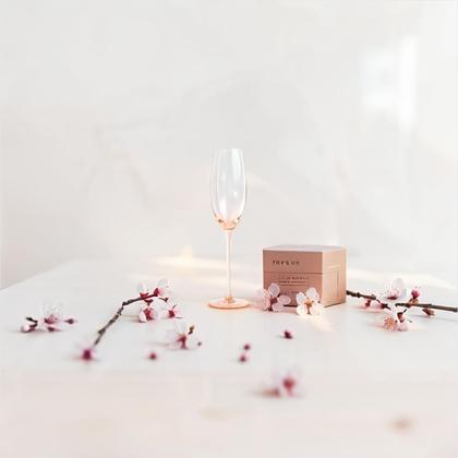 Imagem de Conjunto Taça Champanhe Espumante Cristal Rose 220Ml C/6 Un