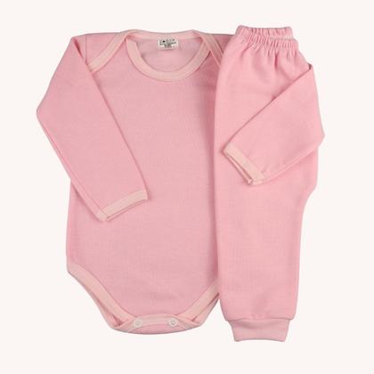 Imagem de Conjunto Termico Bebe Comfort Peluciado Inverno Body Mijao