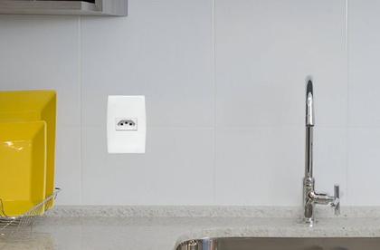 Imagem de Conjunto Tomada 10A 3 Pinos Soprano Siemens Ilus