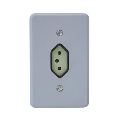 Imagem de Conjunto Tomada 2p+t 10a 250v Silentoque 4x2 Pial