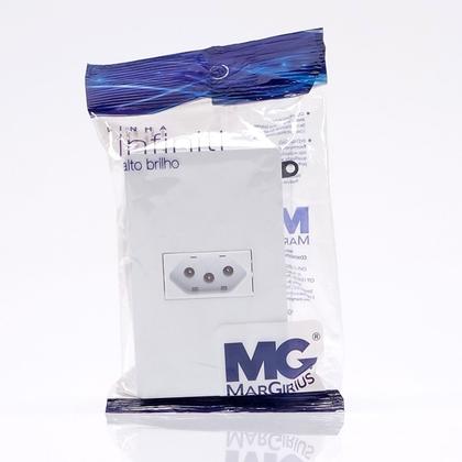 Imagem de Conjunto Tomada 4x2 20A branco Infiniti Margirius