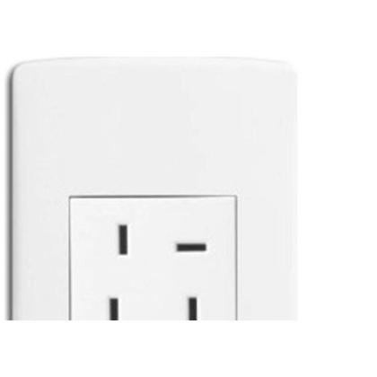 Imagem de Conjunto Tomada Fone Siena 4X2 Com Placa Branca 6558