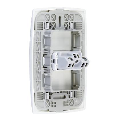 Imagem de Conjunto Tomada Horizontal 4X2 10A Pial Plus 615080 Legrand