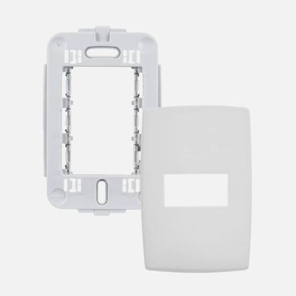 Imagem de Conjunto Tomada Simples 10a 4x2 Pial Plus