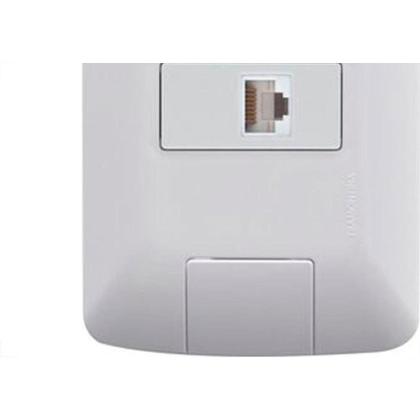 Imagem de Conjunto Tramontina Aria 4X2 Branco Com Placa (1 Tomada Rj45) 57241/022
