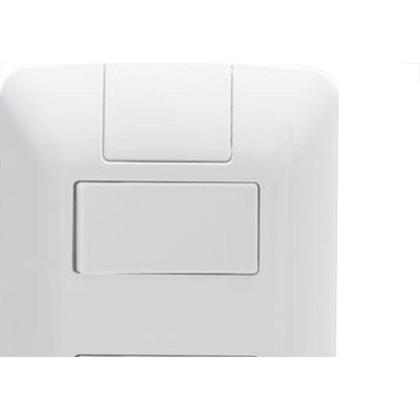 Imagem de Conjunto Tramontina Aria 4X2 Branco Com Placa (2 Simples) 57241/040