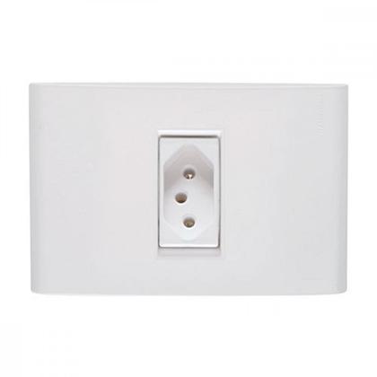 Imagem de Conjunto Tramontina Liz 1Tomada 10A 210