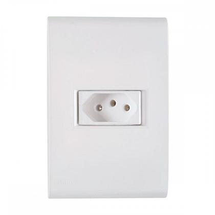 Imagem de Conjunto Tramontina Liz 1Tomada 10A 210