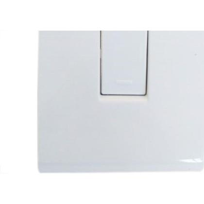 Imagem de Conjunto Tramontina Liz 4X2 Branco Com Placa (1 Paralelo)