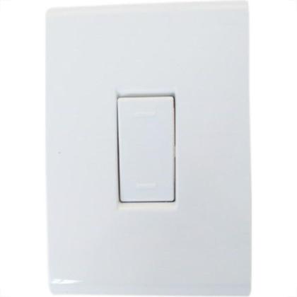 Imagem de Conjunto Tramontina Liz 4X2 Branco Com Placa (1 Paralelo)