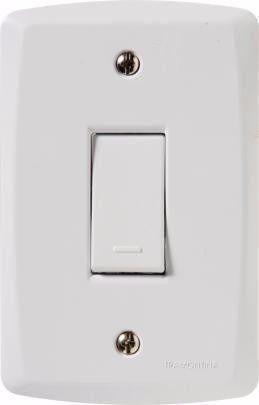 Imagem de Conjunto Tramontina Lux 10 Placa 4x2 Com Interruptor Simples Lcg Eletro
