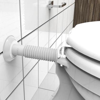 Imagem de Conjunto Tubo de Ligação Ajustável Para Bacia Sanitária 25cm x 1.1/2" Branco  Astra