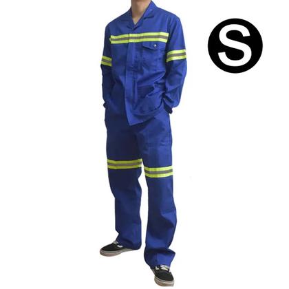 Imagem de Conjunto Uniforme EPI Faixa Refletiva Nr10 Segurança do Trabalho Eletricista Mecanico Obra Serviço Construção