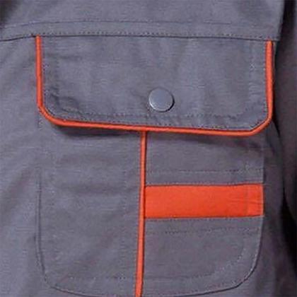 Imagem de Conjunto Uniforme EPI Listra Refletiva Segurança Profissional Obra Construtora Sinalizaçao Prestador de Serviço Eletricista Mecanico Engenheiro