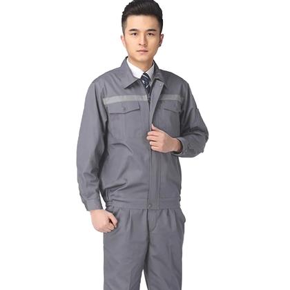 Imagem de Conjunto Uniforme Faixa Refletiva EPI Profissional Segurança do Trabalho Obra Estrada Construtora Serviço Construçao Civil