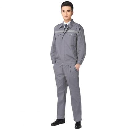 Imagem de Conjunto Uniforme Faixa Refletiva EPI Profissional Segurança do Trabalho Obra Estrada Construtora Serviço Construçao Civil