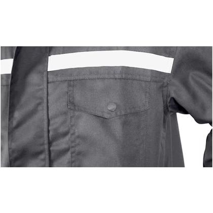 Imagem de Conjunto Uniforme Faixa Refletiva EPI Profissional Segurança do Trabalho Obra Estrada Construtora Serviço Construçao Civil