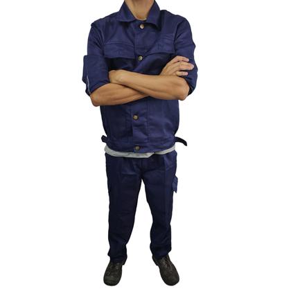 Imagem de Conjunto Uniforme Profissional EPI Construçao Segurança do Trabalho Obra Proteçao Operario Eletricista Mecanico