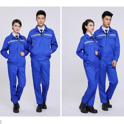 Imagem de Conjunto Uniforme Profissional EPI Segurança Do Trabalho Faixa Refletiva Mecanico Eletricista Obra Sinal Transito