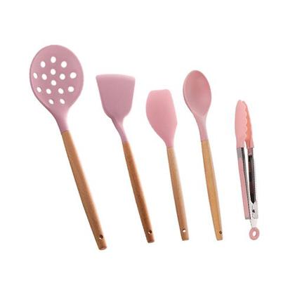 Imagem de Conjunto Utensílios Lyor Charmy Silicone 9 Peças