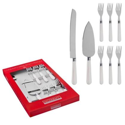 Imagem de Conjunto Utensílios Para Bolo Pérola 8 Peças Haüskraft - 7896980405132