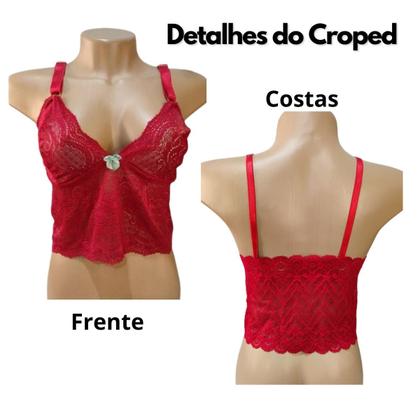 Imagem de Conjunto Vamp Plus Size Bicolor Sem Bojo