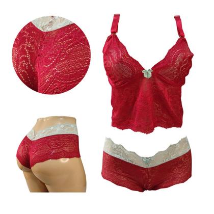 Imagem de Conjunto Vamp Plus Size Bicolor Sem Bojo