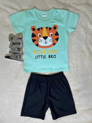 Imagem de Conjunto Verão Masculino Boys Roar Some Little Bro