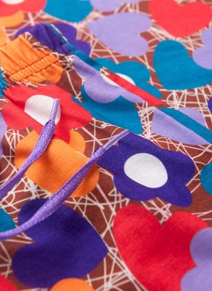 Imagem de Conjunto Verão Menina Marrom Cropped e Shorts com Cadarço