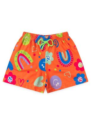 Imagem de Conjunto Verão Menina Vitamina Cropped e Shorts Com Cadarço