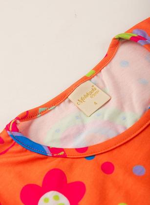 Imagem de Conjunto Verão Menina Vitamina Cropped e Shorts Com Cadarço