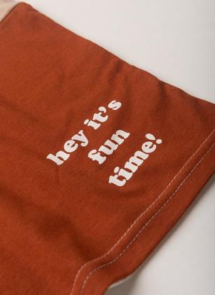 Imagem de Conjunto Verão Menino Infantil Natural Camiseta e Bermuda Recortes