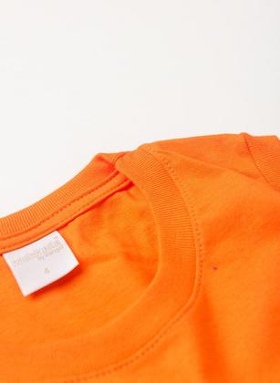 Imagem de Conjunto Verão Menino Laranja Regata e Bermuda Tigre