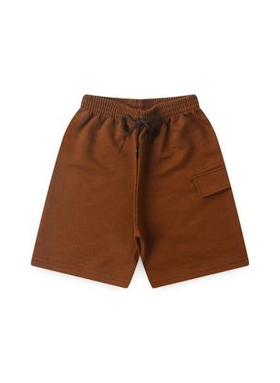 Imagem de Conjunto Verão Menino Preto Camiseta e Bermuda Com Lapela Urso