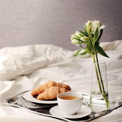 Imagem de Conjunto Xícara e Pires de Chá 250ml Porcelana Tramontina Maria Augusta Branco Mesa Posta