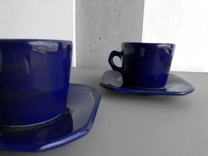 Imagem de Conjunto Xícara Provençal 160 Ml Cobalto