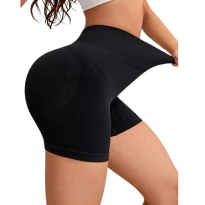 Imagem de Conjuntos Academia Fitness Feminino Leggings Top Bra Shorts Levanta Bumbum