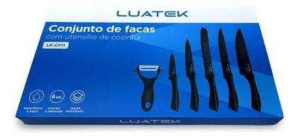 Imagem de Conjuntos De Facas De Cozinha Luatek 6 Unidades