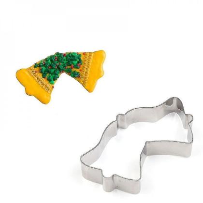 Imagem de Conjuntos de utensílios de cozinha cortadores de biscoitos de natal conjunto de 14 bolo de pão de fondant de aço inoxidável