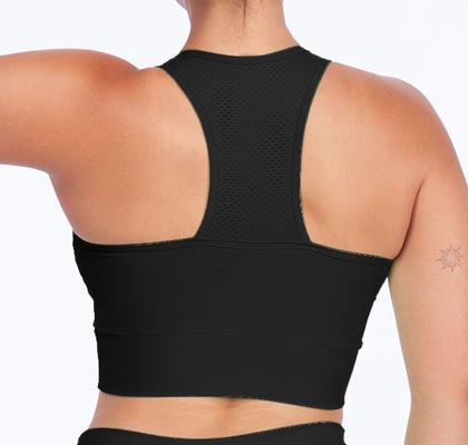 Imagem de Conjuntos Short Duplo Com Top Roupas De Academia Lançamento