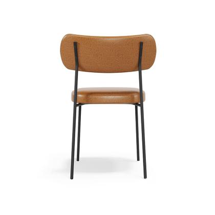 Imagem de Conjuto 4 Cadeiras Stela Escritório material sintético Whisky - Belliv Decor