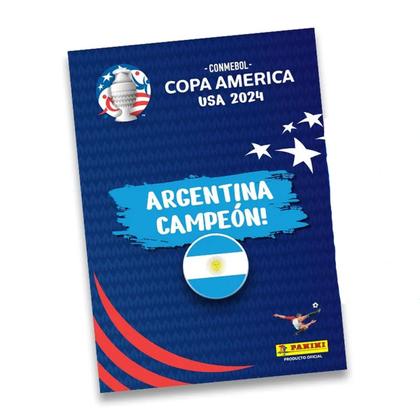 Imagem de Conmebol Copa América 2024 Winner Postêr- Argentina + 30 Figurinhas