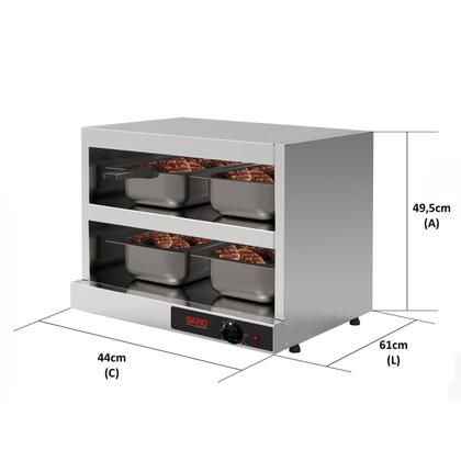 Imagem de Conservador de Proteínas 4 Cubas 220 V