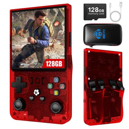 Imagem de Consola de jogos portátil AISLPC R36MAX 128GB com 22000 jogos